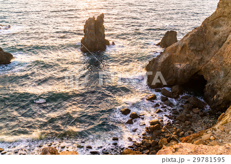 《静岡県》伊豆・黄金崎の夕暮れ 29781595