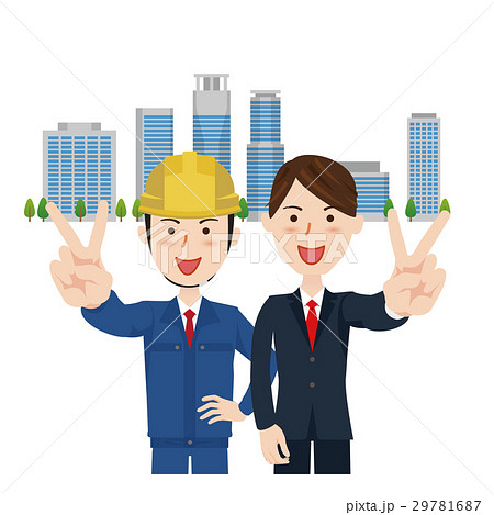 ビジネスチーム　スーツ　作業着 29781687