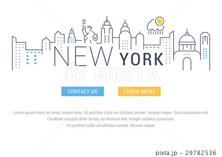Website Banner and Landing Page New York Website Banner and Landing Page New York 29782536