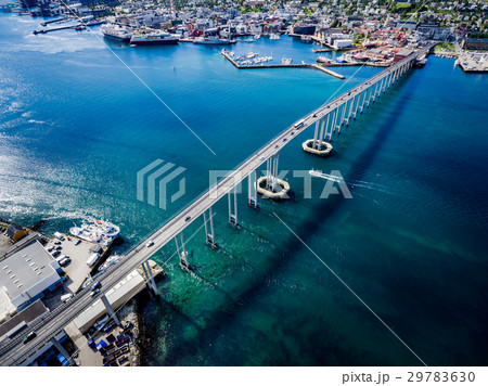 Bridge of city Tromso, Norway Bridge of city Tromso, Norway 29783630