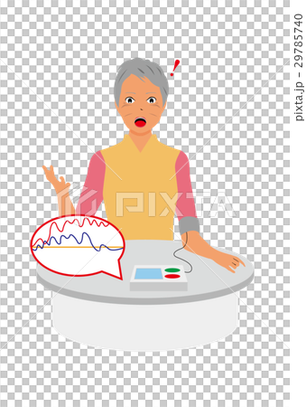 有高血壓的資深婦女 29785740