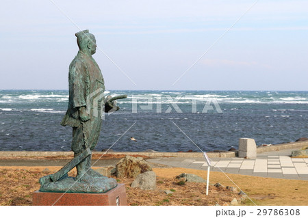 日本最北端 朝焼 朝焼け 29786308