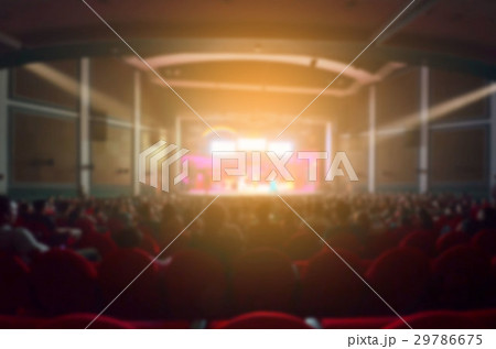 Blurred background of Theater 29786675