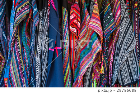 Cloth with Hmong ethnic patterns 29786688