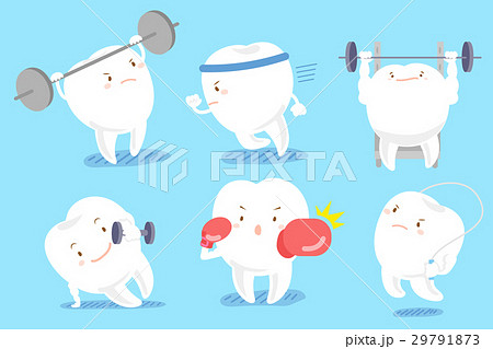 cute cartoon tooth 29791873