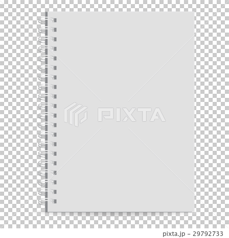 Exercise book icon, realistic style Exercise book icon, realistic style 29792733