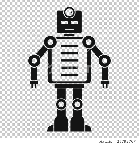 Artificial intelligence robot icon, simple style Artificial intelligence robot icon, simple style 29792767