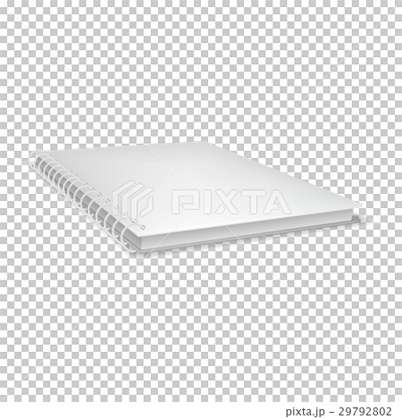 Closed notebook icon, realistic style - Stock Illustration [29792802 ...