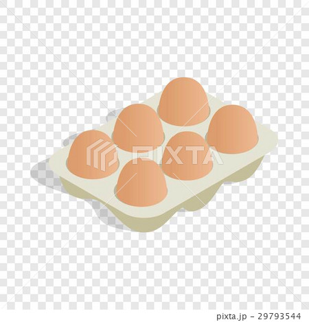 Packaging for eggs isometric icon Packaging for eggs isometric icon 29793544