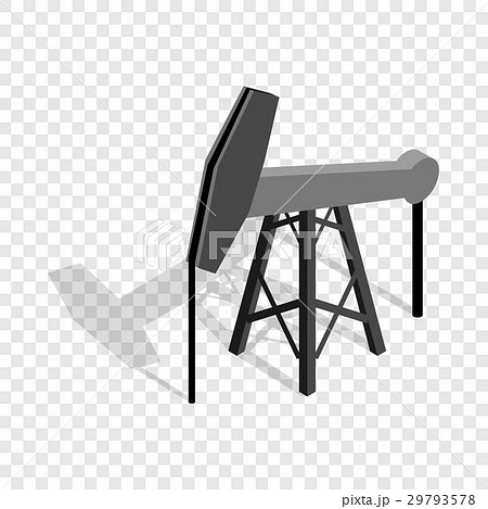 Oil pump isometric icon 29793578