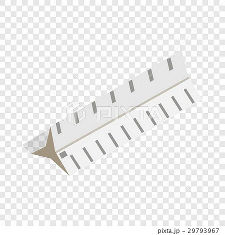 Drawing ruler isometric icon Drawing ruler isometric icon 29793967