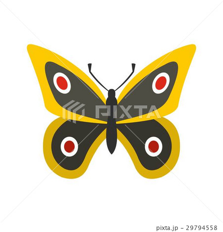 Little butterfly icon, flat style 29794558