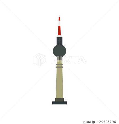 TV tower, Berlin icon, flat style 29795296