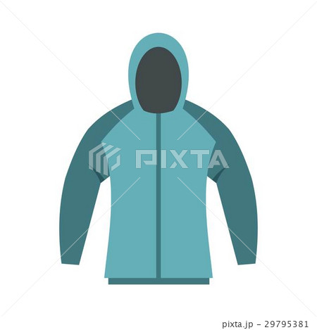 Sweatshirt icon, flat style Sweatshirt icon, flat style 29795381