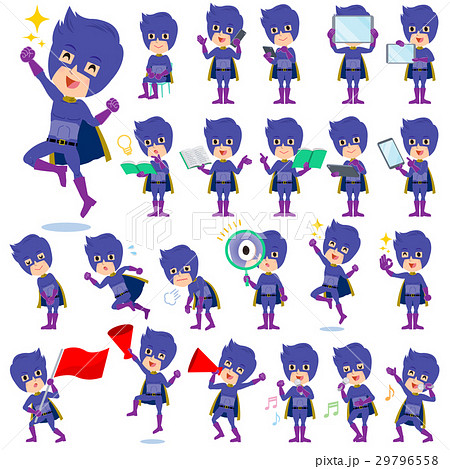 super hero man dark purple 2 29796558