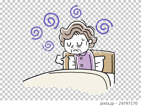 高級女子身體狀況不佳在早上 29797170