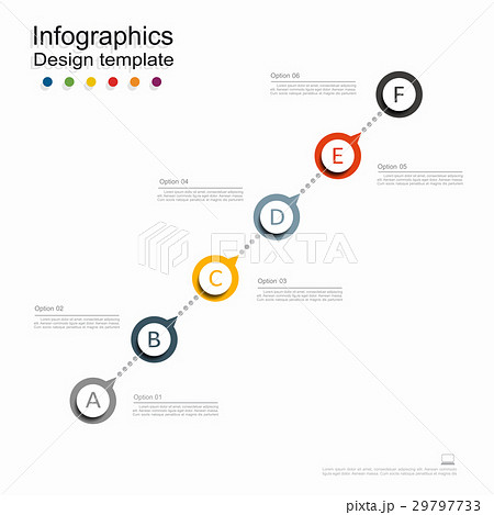 Infographic design template with place for your 29797733