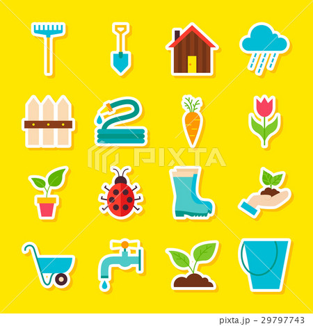 Spring Gardening Stickers 29797743
