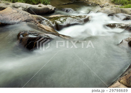 Waterfall in tropical forest Waterfall in tropical forest 29798689