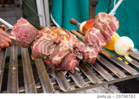 Traditional Picanha meat raw 29798783