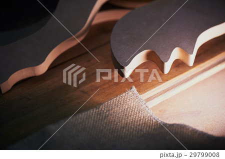 Product parts cut on the machine. Pressed MDF 29799008