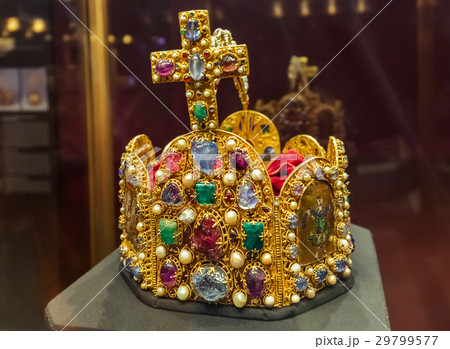 Crown in Museum Hofburg palace in Vienna Austria 29799577