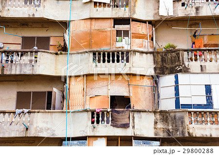 Old apartment building 29800288