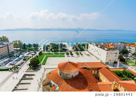 View of Zadar old town with sea 29801443