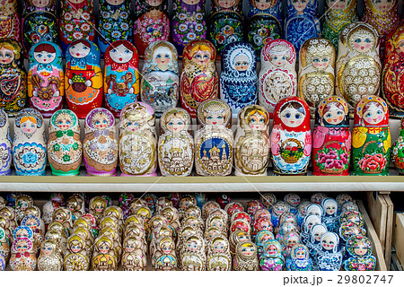 Russian souvenirs named matryoshka doll Russian souvenirs named matryoshka doll 29802747