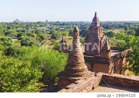 Bagan buddha tower at day 29804520