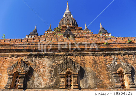 Bagan buddha tower at day Bagan buddha tower at day 29804525