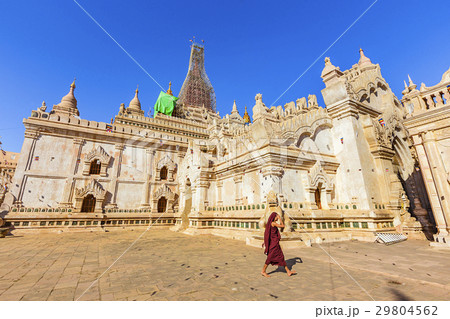 Bagan buddha tower at day Bagan buddha tower at day 29804562