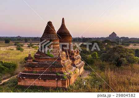Bagan buddha tower at day Bagan buddha tower at day 29804582