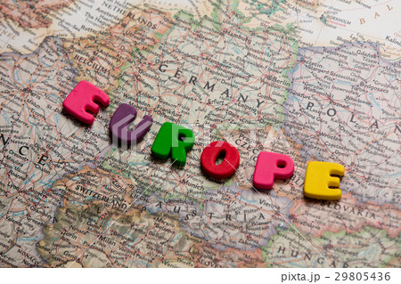 photo of map of european countries  29805436