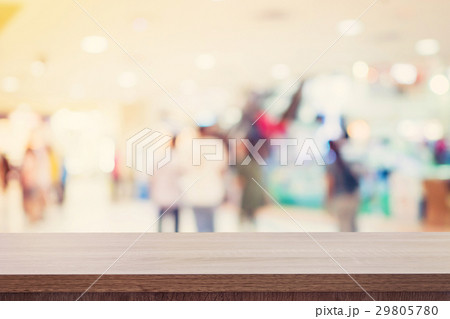 Empty wooden table for product display or montage Empty wooden table for product display or montage 29805780