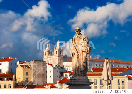 Statue of Saint Vincent, the patron saint of 29807592