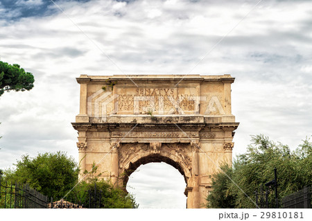 The Arch of Titus in Rome 29810181