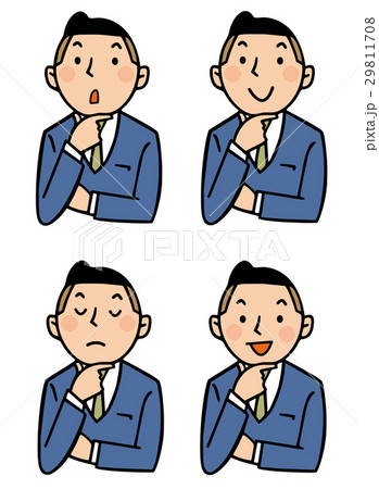 ビジネスシーン 表情いろいろ ビジネスシーン 表情いろいろ 29811708