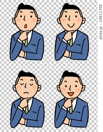 ビジネスシーン 表情いろいろ ビジネスシーン 表情いろいろ 29811708