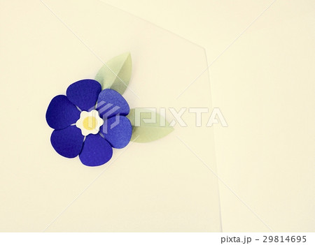 Handmade Papercraft Flowers Isolated Art Handmade Papercraft Flowers Isolated Art 29814695