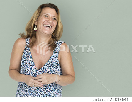 Studio People Shoot Portrait Isolated 29818641