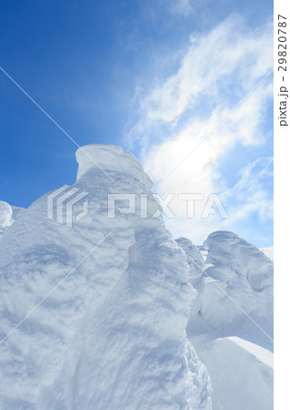 山形蔵王_太陽と樹氷群 山形蔵王_太陽と樹氷群 29820787