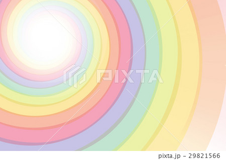 背景素材壁紙 スペクトル プリズム 虹色 レインボーカラー 渦巻き スパイラル 螺旋模様 らせん 光のイラスト素材