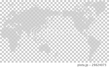 Dot World Map Stock Illustration