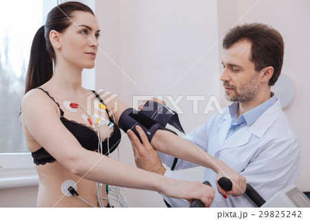 Competent modern doctor using special tools for Competent modern doctor using special tools for 29825242