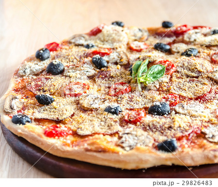 Homemade Regina pizza Homemade Regina pizza 29826483