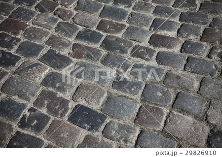 Close up picture of old cobblestone street. Close up picture of old cobblestone street. 29826910