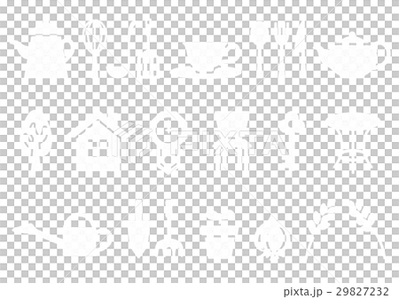 Wood print style mark illustration (white) Home · interior · kitchen · garden Wood print style mark illustration (white) Home · interior · kitchen · garden 29827232