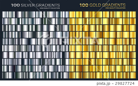 Gold,silver gradient,pattern,template.Set of 29827724