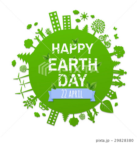Earth Day Card 29828380